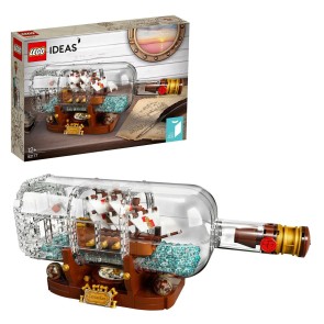 Playset Lego Ideas: Ship in a Bottle 92177 962 Pezzi 31 x 10 x 10 cm