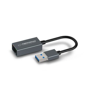 Adattatore USB con Ethernet Esperanza ENA101 18 cm
