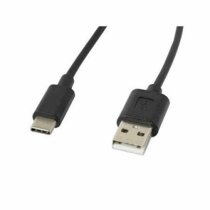 Cavo USB A con USB C Lanberg CA-USBO-10CC-0018-BK Nero 1,8 m