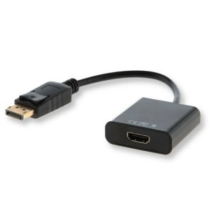 Adattatore DisplayPort con HDMI Savio CL-55 Nero 20 cm