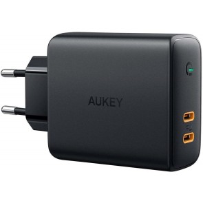 Caricabatterie da Parete Aukey PA-D5 Nero