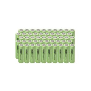 Batterie Ricaricabili Green Cell 50GC18650NMC29 2900 mAh 3,7 V 18650 (50 Unità)