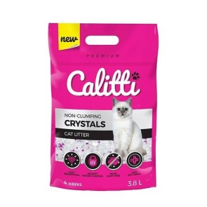 Sabbia per Gatti Calitti Crystal 3,8 L