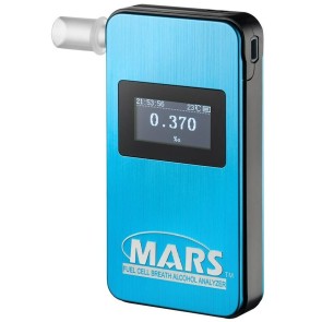 Etilometro digitale Alcovisor Mars  Azzurro