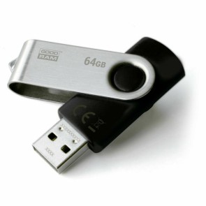 Pendrive GoodRam UTS2 USB 2.0 Nero Nero/Argentato Argentato 64 GB