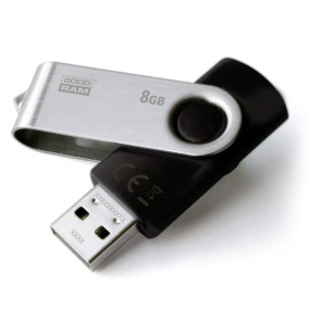Memoria USB GoodRam UTS2 USB 2.0 Nero Nero/Argentato Argentato 8 GB
