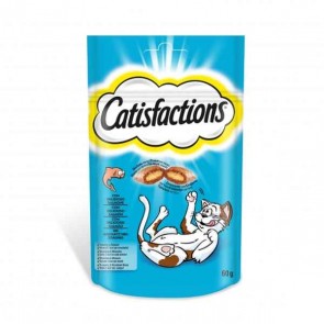 Cibo per gatti Catisfactions Snack Salmone (60 g)