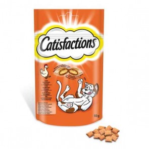 Cibo per gatti Catisfactions Snack Pollo (60 g)