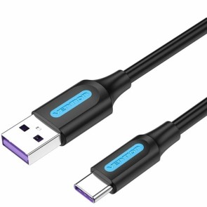 Cavo USB A con USB-C Vention CORBH Nero 2 m