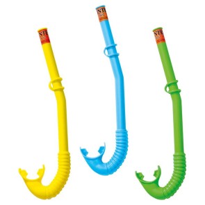 Tubo snorkel Intex Hi-Flow Multicolore