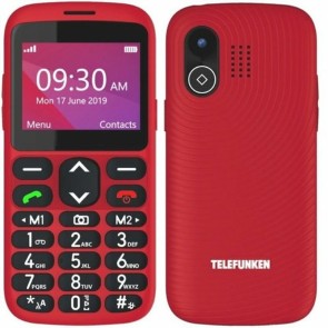 Telefono Cellulare Telefunken TF-GSM-520-CAR-RD 64 GB RAM