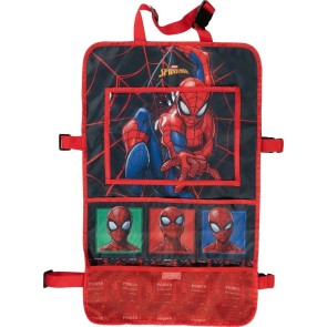 Portaoggetti per Sedile Auto Spiderman CZ10274 Rosso