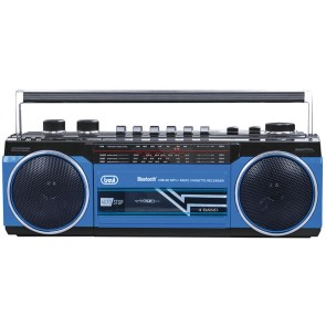 Radio Portatile Bluetooth Trevi RR 501 BT Azzurro Nero/Blu