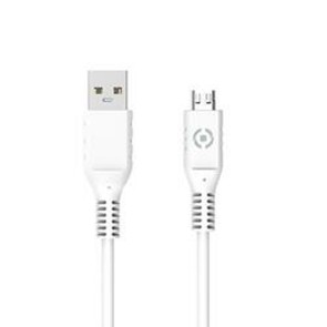 Cavo Micro USB Celly RTGUSBMICROWH Bianco 1 m