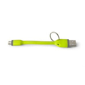 Cavo Micro USB Celly USBMICROKEYGN 0,12 m Verde