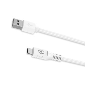 Cavo USB A con USB C Celly USB-CWH Bianco 1 m