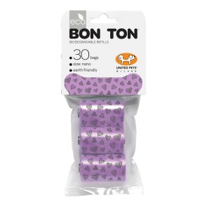 Borse igieniche United Pets Bon Ton Nano Cane Viola (3 x 10 uds)