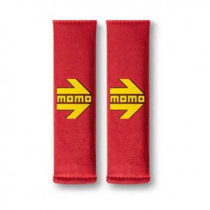 Cuscinetti per Cinture di Sicurezza Momo MOMLSHP001R Rosso