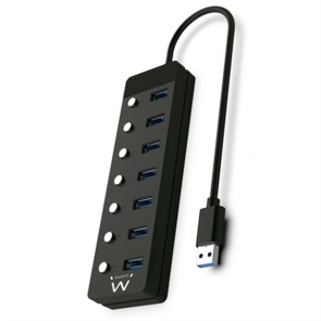 Hub USB Ewent EW1147 Nero