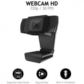 Webcam Nilox NXWC02 HD 720P Nero