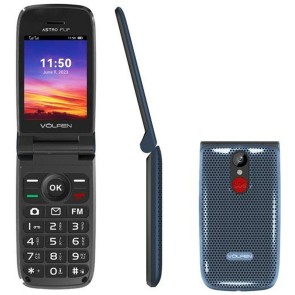 Telefono Cellulare Volfen ASTRO FLIP 2,8" Azzurro 32 GB