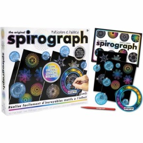 Set da Disegno Spirograph Silverlit Nero
