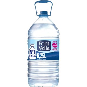 Bidone d'Acqua Font Vella 6,25 L Acqua Minerale Naturale