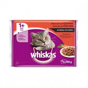 Cibo per gatti Whiskas (4 x 100 g)