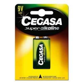 Batteria Alcalina Cegasa 6LR61 9V