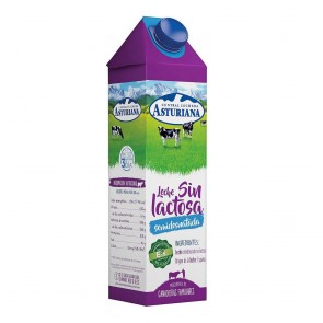 Latte parzialmente scremato Central Lechera Asturiana Senza lattosio (1 L)