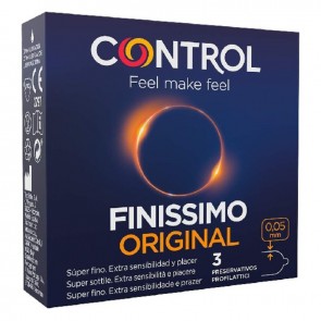Preservativi Finissimo Control Original (3 uds)