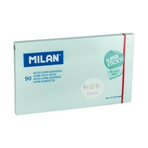 Block Notes Milan Pastel Blu Pastello (76 x 127 mm)