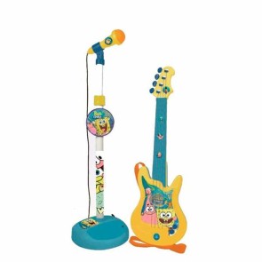 Chitarra da Bambino Spongebob Microfono Karaoke