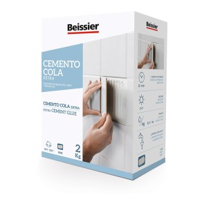 Cemento Beissier 70164-001 Grigio 2 Kg