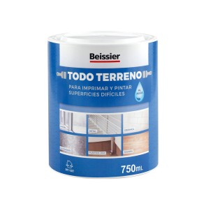 Vernice acrilica Beissier Todo Terreno 70396-021 Stampa Bianco 750 ml