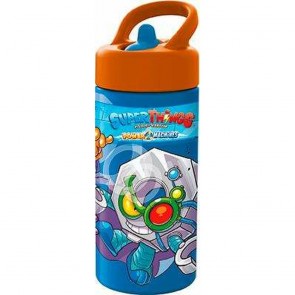 Bottiglia d'acqua SuperThings Kazoom kids Rosso Azzurro Chiaro (410 ml)