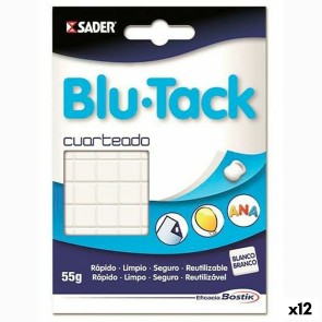Stucco Bostik Blu Tack Bianco (12 Unità)