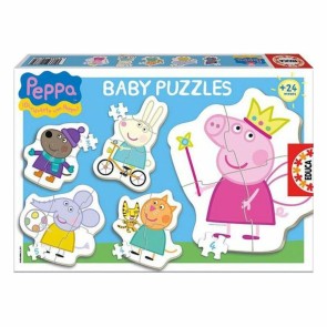 Set di 5 Puzzle Peppa Pig Educa Baby 15622