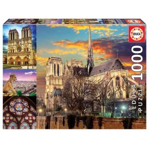 Puzzle Educa Notre Dame 1000 Pezzi