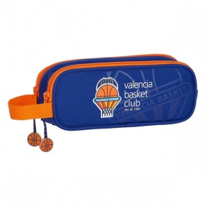 Necessaire Valencia Basket Azzurro Arancio