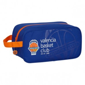 Scarpiera da Viaggio Valencia Basket Azzurro Arancio Poliestere
