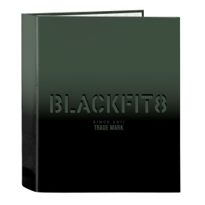 Raccoglitore ad anelli BlackFit8 Gradient Nero Verde militare A4 (27 x 33 x 6 cm)