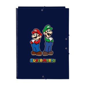 Fascicolo Super Mario Blu Marino A4
