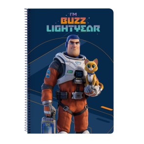 Quaderno con Anelli Buzz Lightyear Blu Marino A4
