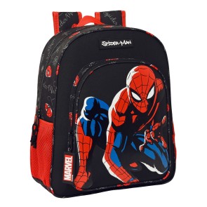 Zaino Scuola Spider-Man Hero Nero 32 X 38 X 12 cm