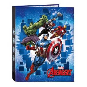 Raccoglitore ad anelli The Avengers Forever Multicolore A4 26.5 x 33 x 4 cm