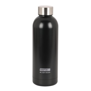 Bottiglia Termica in Acciaio Inossidabile Safta Black 500 ml Nero