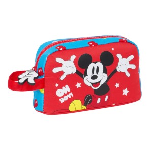 Portamerenda Termico Mickey Mouse Clubhouse Fantastic Azzurro Rosso 21.5 x 12 x 6.5 cm