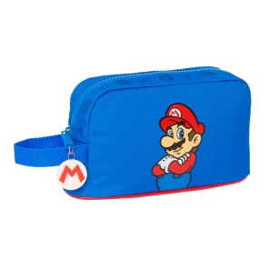 Portamerenda Termico Super Mario Play Azzurro Rosso 21.5 x 12 x 6.5 cm