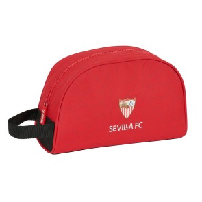Necessaire da Viaggio Sevilla Fútbol Club Nero Rosso Poliestere 600D 28 x 18 x 10 cm
